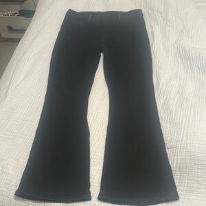 Mother denim Black Flared Pants